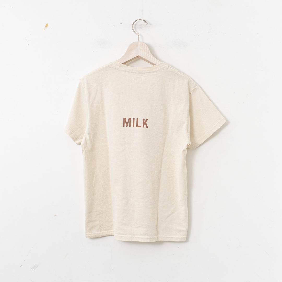 SUNSHINE+CLOUD/UNISEX　grown in the sun Tシャツ COFFEE-MILK