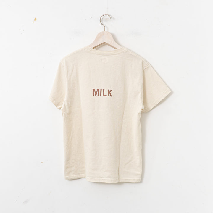 SUNSHINE+CLOUD/UNISEX　grown in the sun Tシャツ COFFEE-MILK