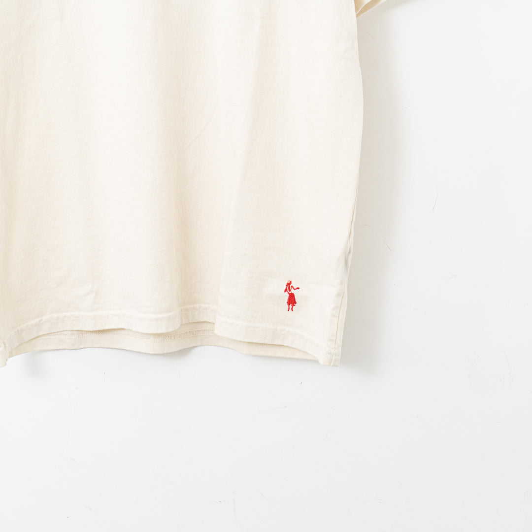 SUNSHINE+CLOUD/UNISEX　grown in the sun Tシャツ COFFEE-MILK