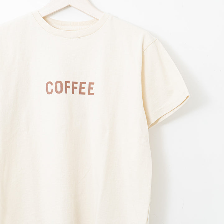 SUNSHINE+CLOUD/UNISEX　grown in the sun Tシャツ COFFEE-MILK