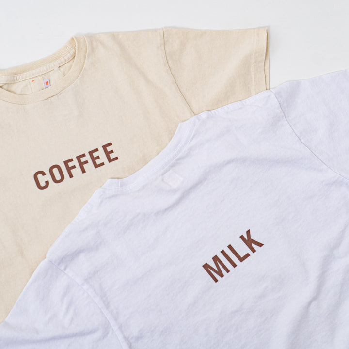 SUNSHINE+CLOUD/UNISEX　grown in the sun Tシャツ COFFEE-MILK