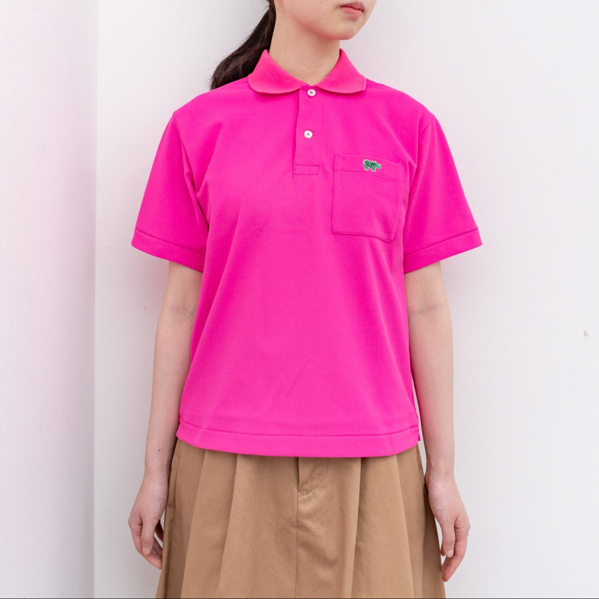 SCYE BASICS｜WOMEN　デルタピーク ソロテックス ピケ ポロシャツ 5224-21721