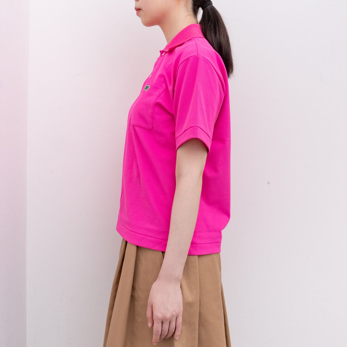 SCYE BASICS｜WOMEN　デルタピーク ソロテックス ピケ ポロシャツ 5224-21721