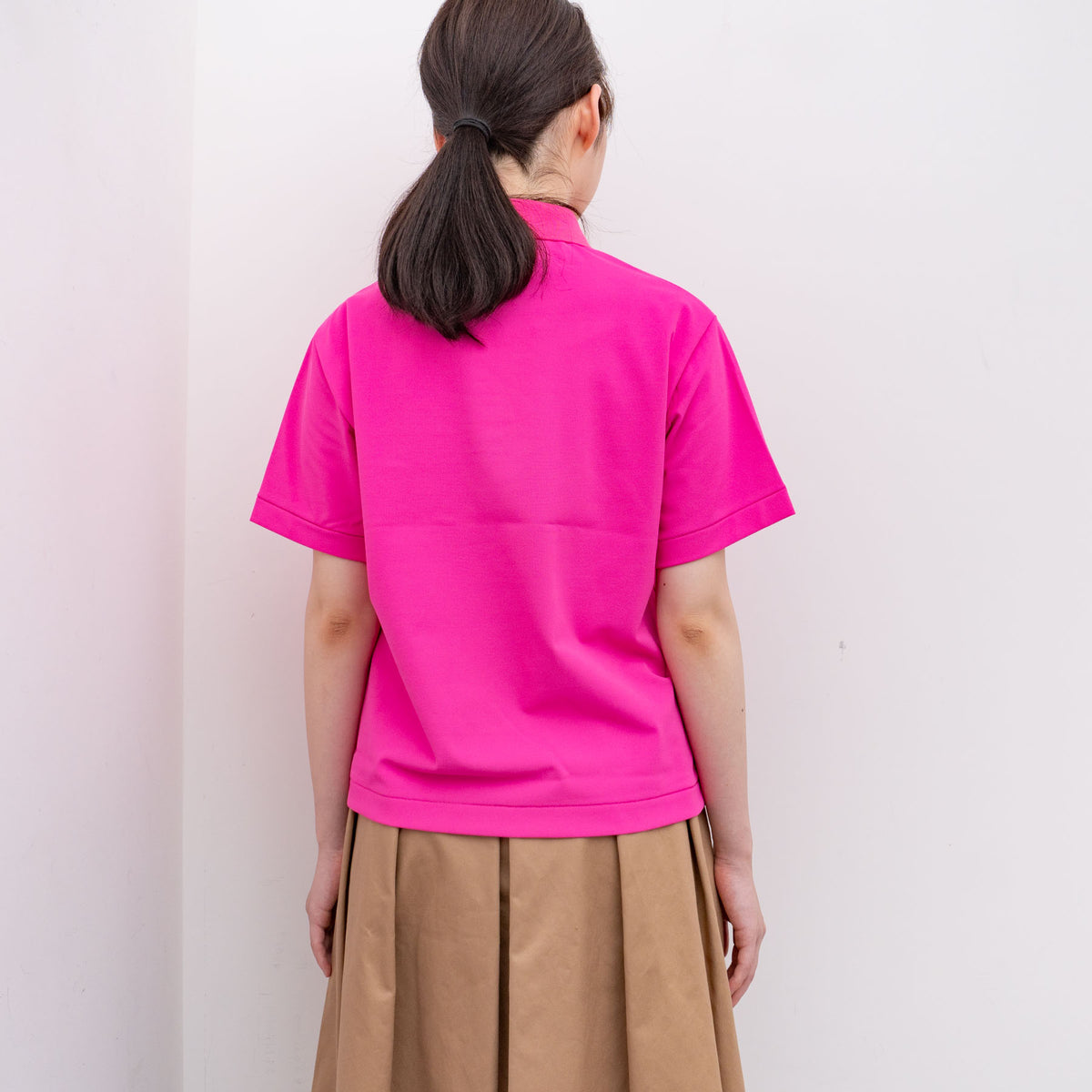 SCYE BASICS｜WOMEN　デルタピーク ソロテックス ピケ ポロシャツ 5224-21721