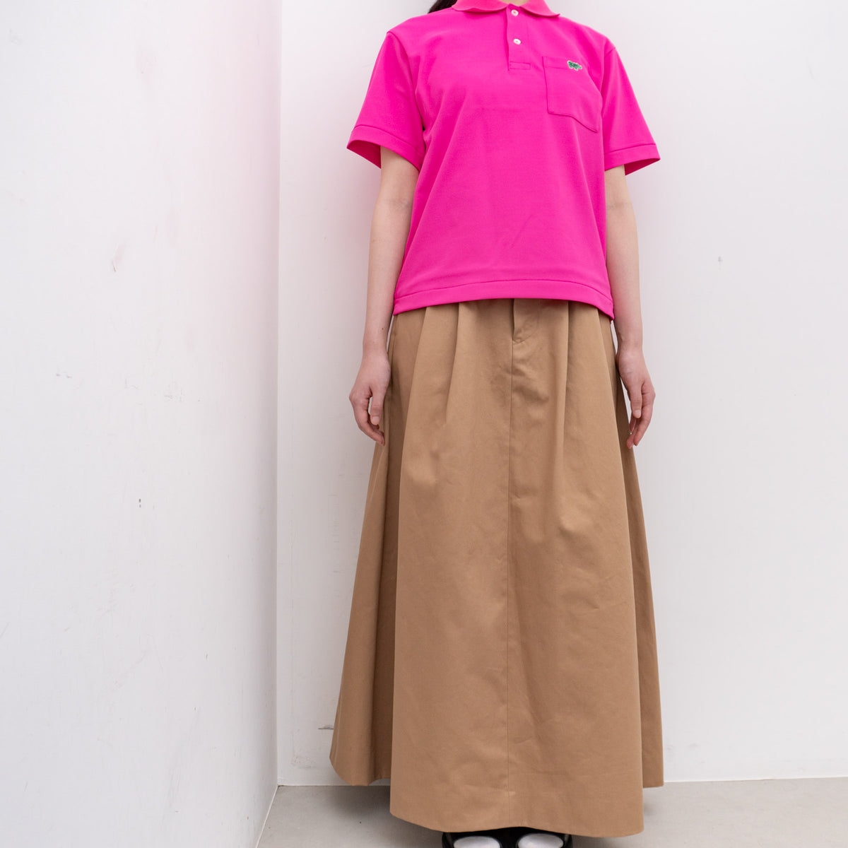 SCYE BASICS｜WOMEN　デルタピーク ソロテックス ピケ ポロシャツ 5224-21721
