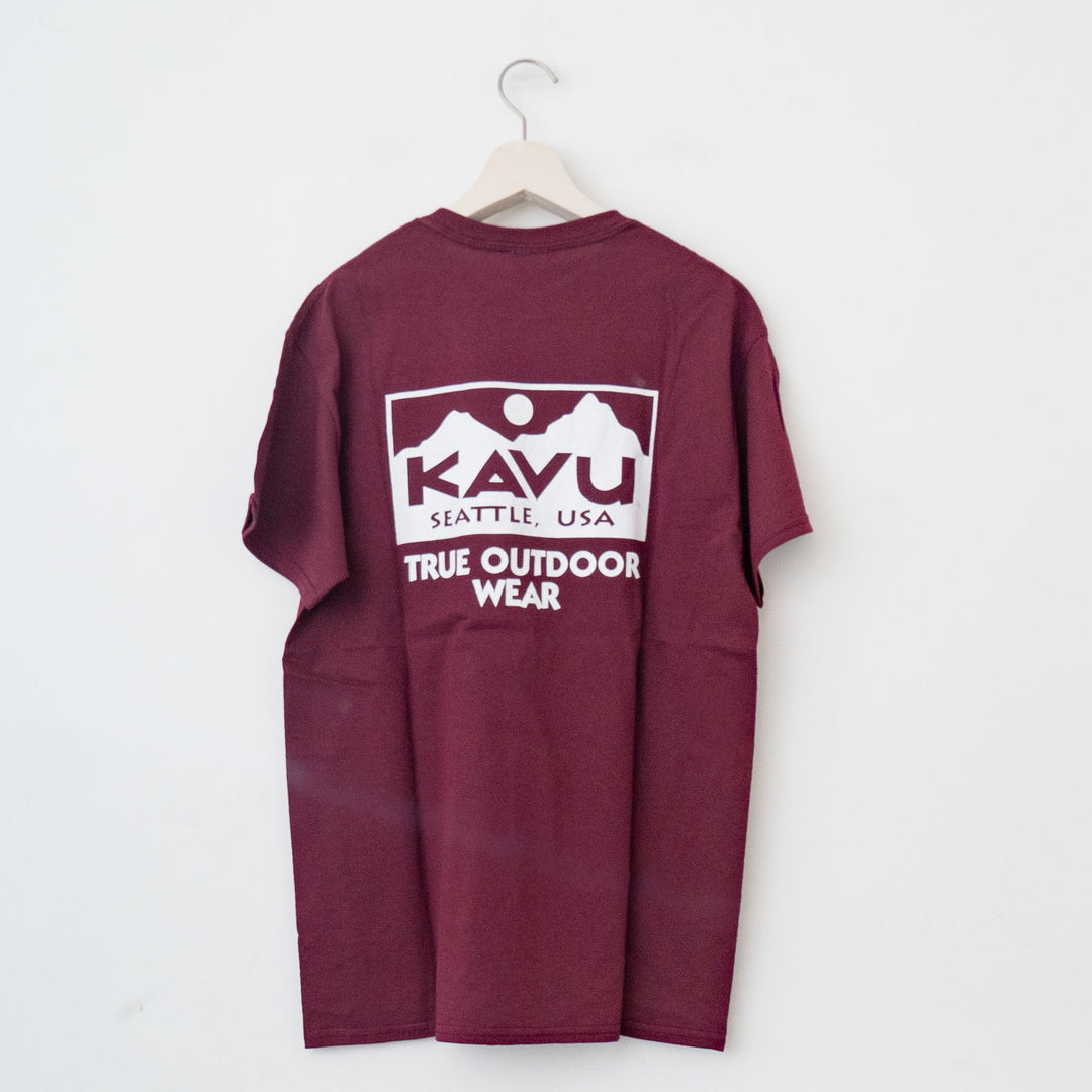 KAVU/MEN　トゥルーロゴ Tシャツ - haus-netstore