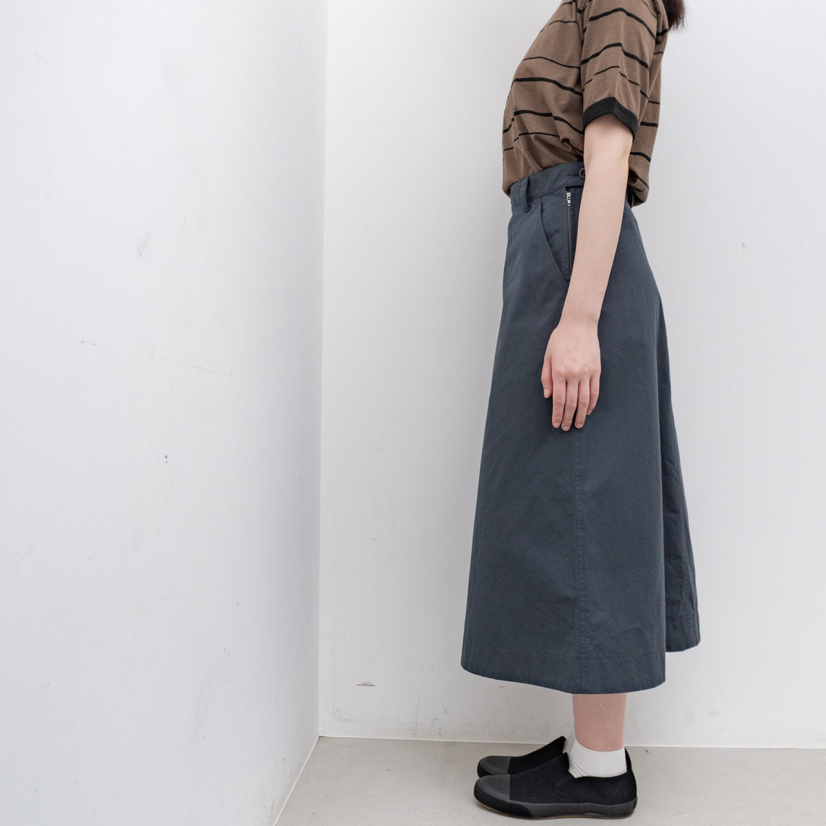 MHL.｜WOMEN　VINTAGE COTTON PLAINWEAVE