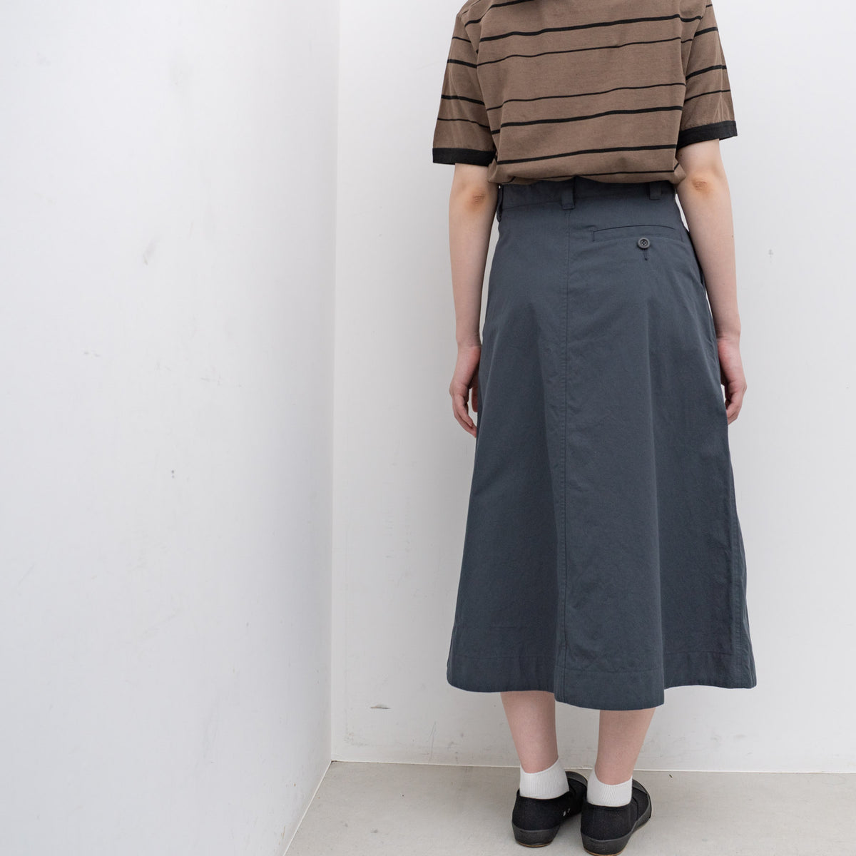 MHL.｜WOMEN　VINTAGE COTTON PLAINWEAVE