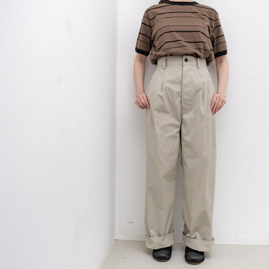 MHL.｜WOMEN　VINTAGE COTTON PLAINWEAVE 5954140504