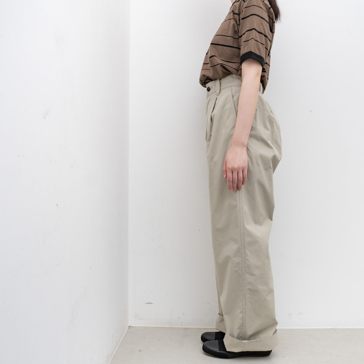 MHL.｜WOMEN　VINTAGE COTTON PLAINWEAVE 5954140504