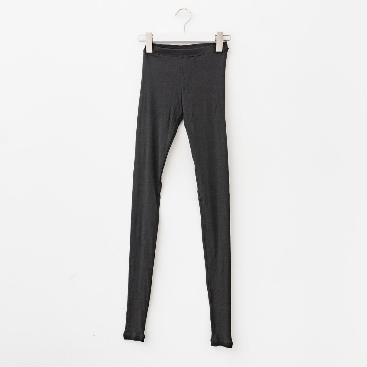 ゴーシュ｜80/1 強撚フライス レギンス G241-T052（BLACK）