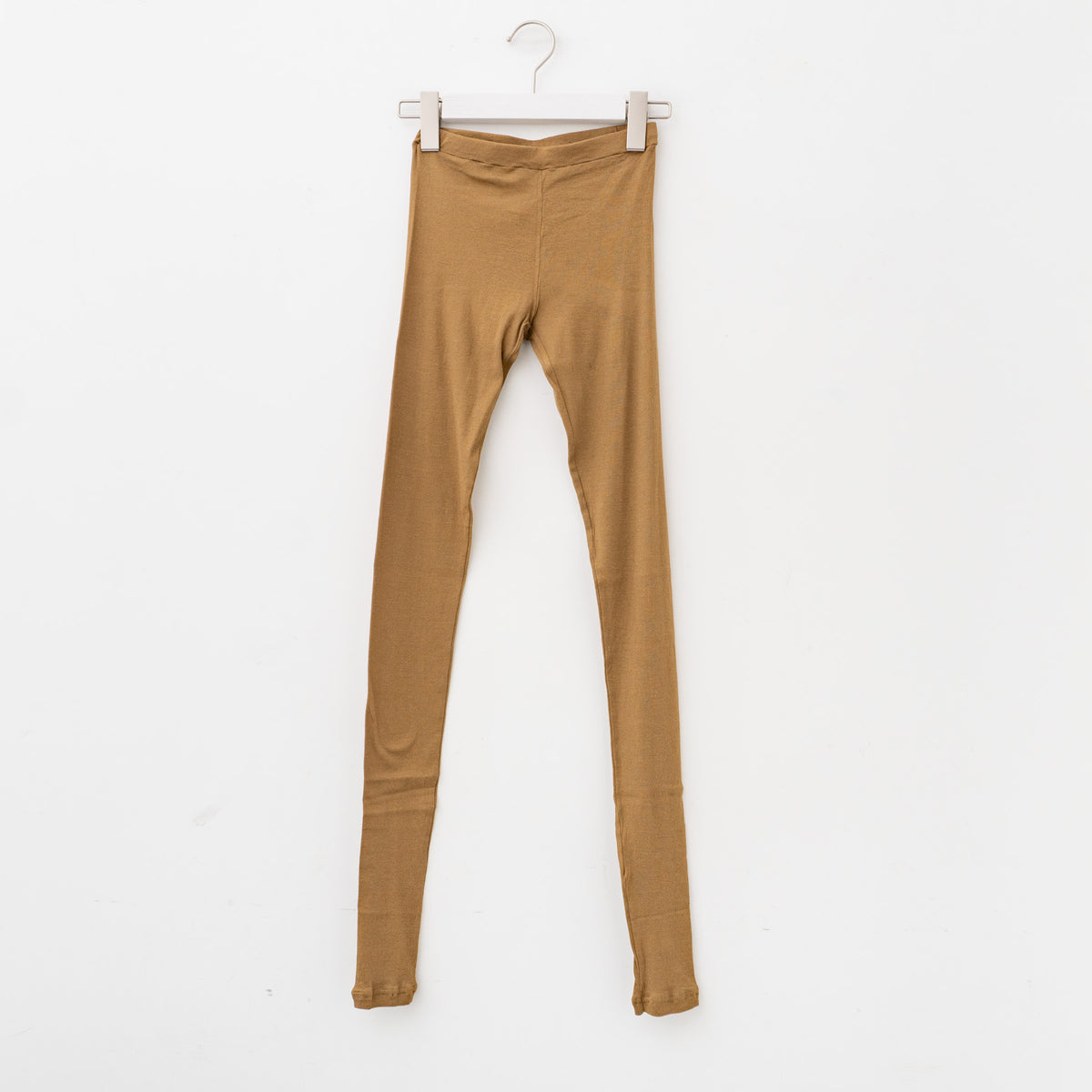 ゴーシュ｜80/1 強撚フライス レギンス G241-T052（MUSTARD）