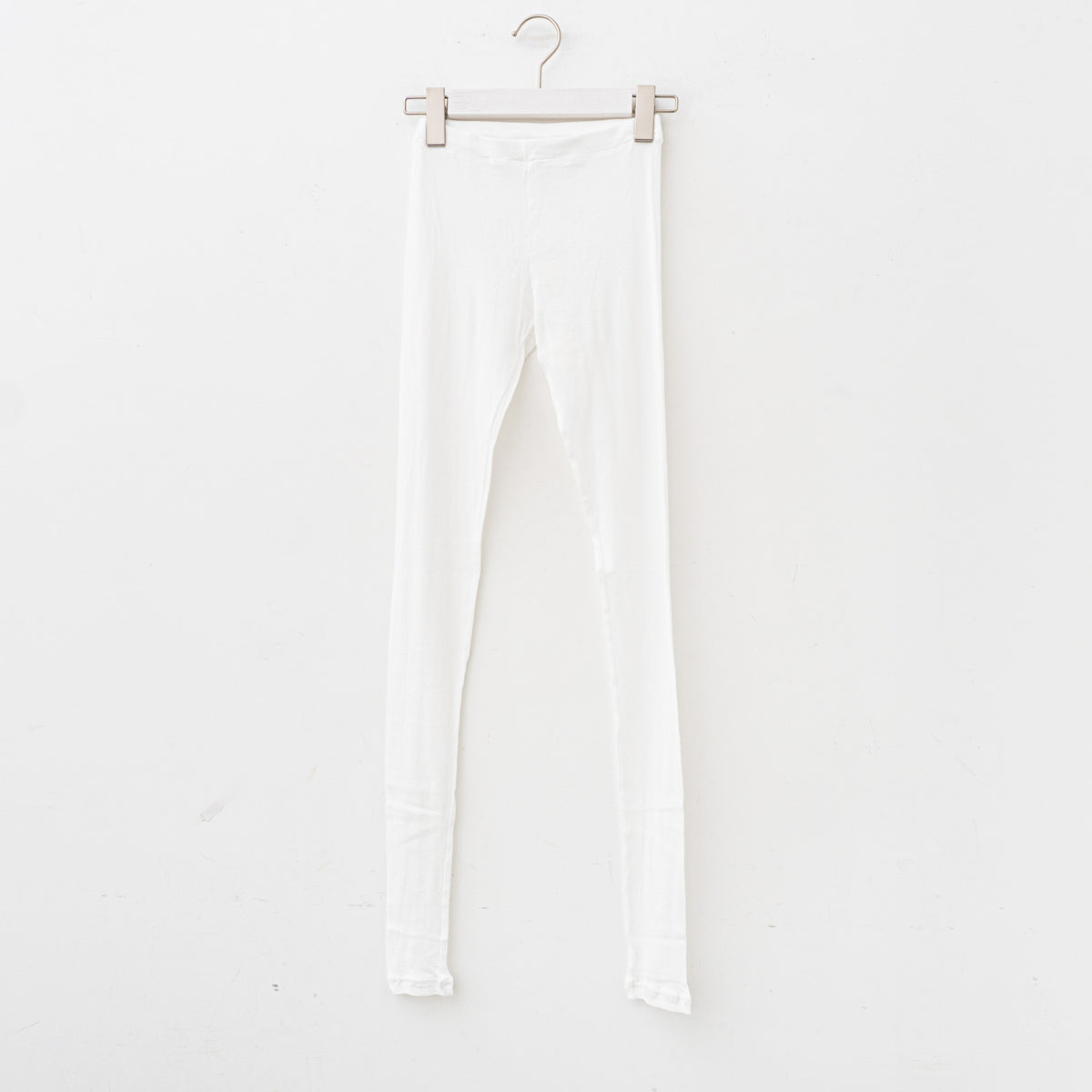 ゴーシュ｜80/1 強撚フライス レギンス G241-T052（WHITE）
