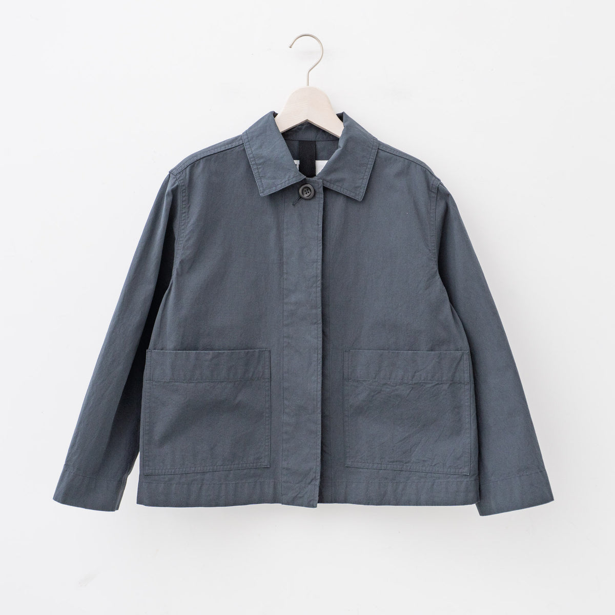 MHL.｜WOMEN　VINTAGE COTTON PLAINWEAVE（CHARCOAL）