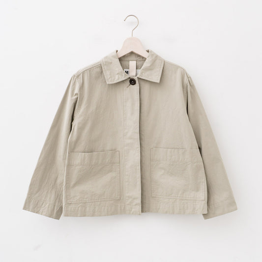 MHL.｜WOMEN　VINTAGE COTTON PLAINWEAVE（LIGHT BEIGE）