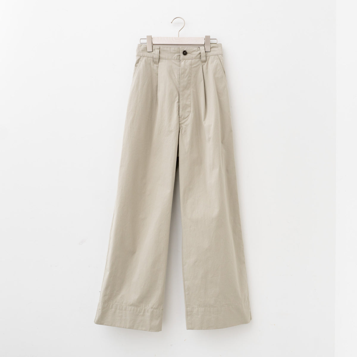 MHL.｜WOMEN　VINTAGE COTTON PLAINWEAVE 5954140504（LIGHT BEIGE）