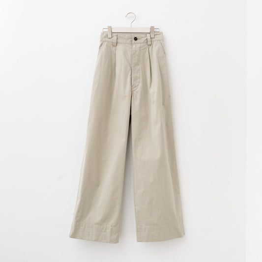 MHL.｜WOMEN　VINTAGE COTTON PLAINWEAVE 5954140504（LIGHT BEIGE）