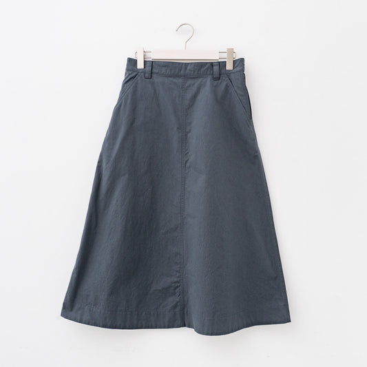 MHL.｜WOMEN　VINTAGE COTTON PLAINWEAVE（CHARCOAL）