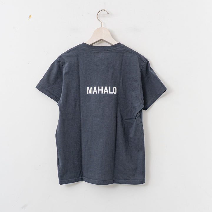 SUNSHINE+CLOUD/UNISEX　grown in the sun Tシャツ ALOHA-MAHALO　col.dust