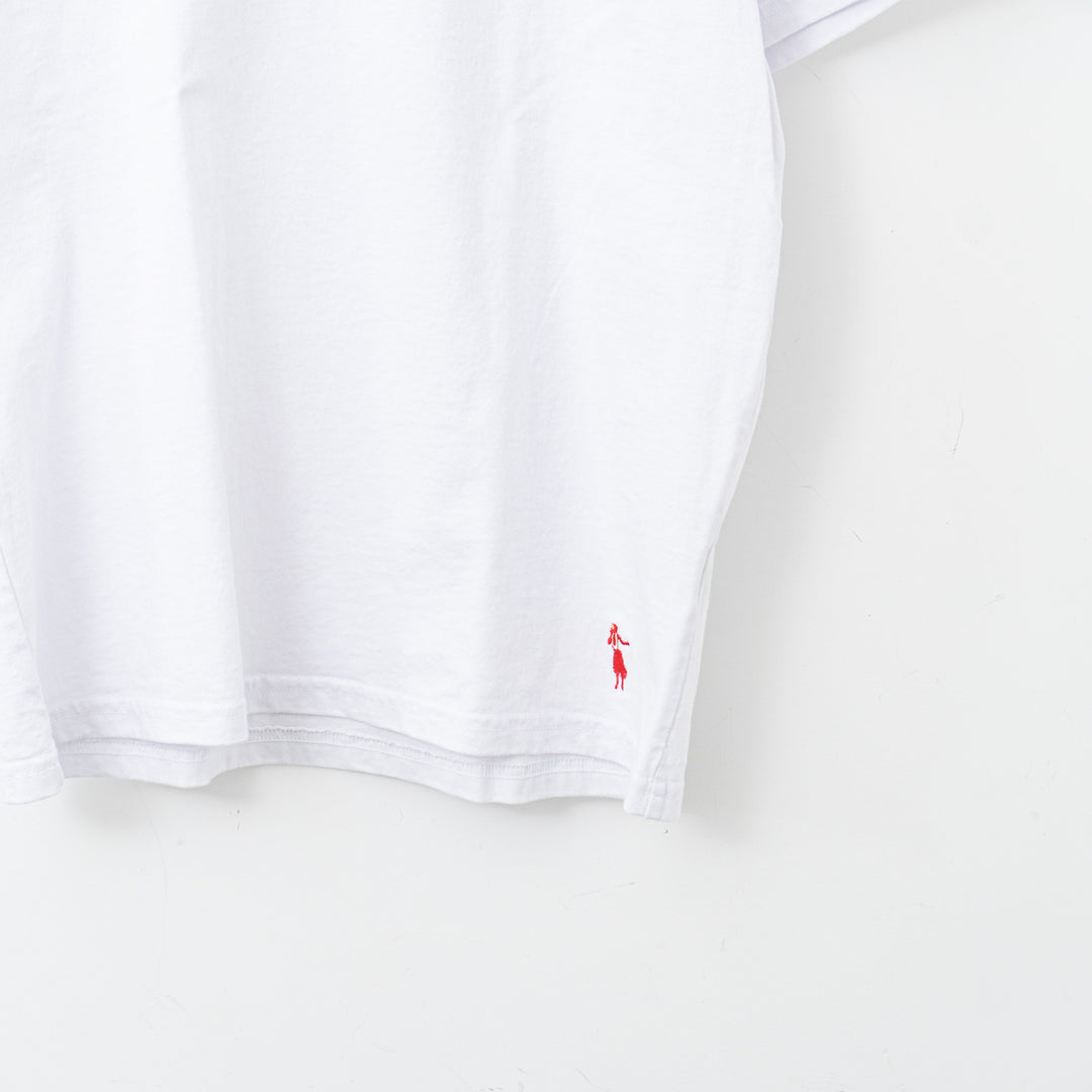 SUNSHINE+CLOUD/UNISEX　grown in the sun Tシャツ ALOHA-MAHALO col.white