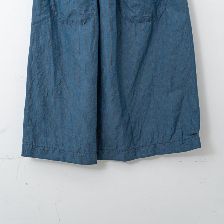 homspun /WOMEN　チェック＆ストライプ スカート　251-4512 blue×stripe