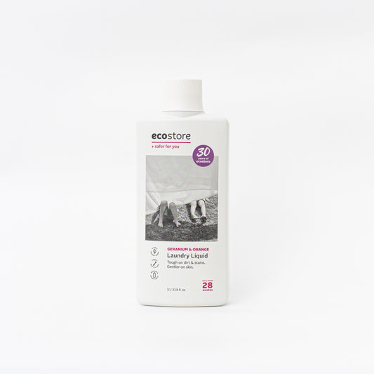 ECOSTORE｜ランドリーリキッド　ゼラニウム&オレンジ 1L