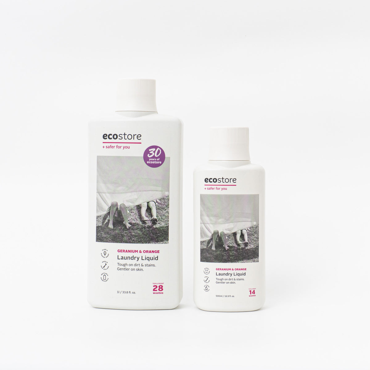 ECOSTORE｜ランドリーリキッド ゼラニウム＆オレンジ 500ml