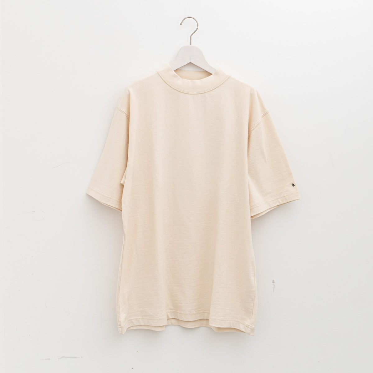 snow peak｜Recycled Cotton Heavy Mockneck Tshirt