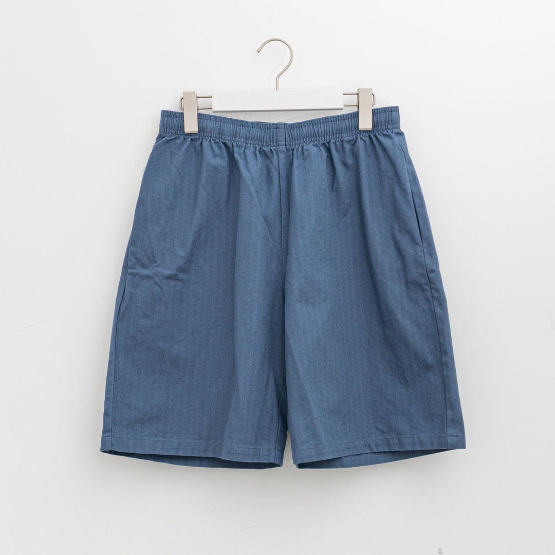 VOIRY/　D.P BASIC SHORTS col.FRENCH BLUE