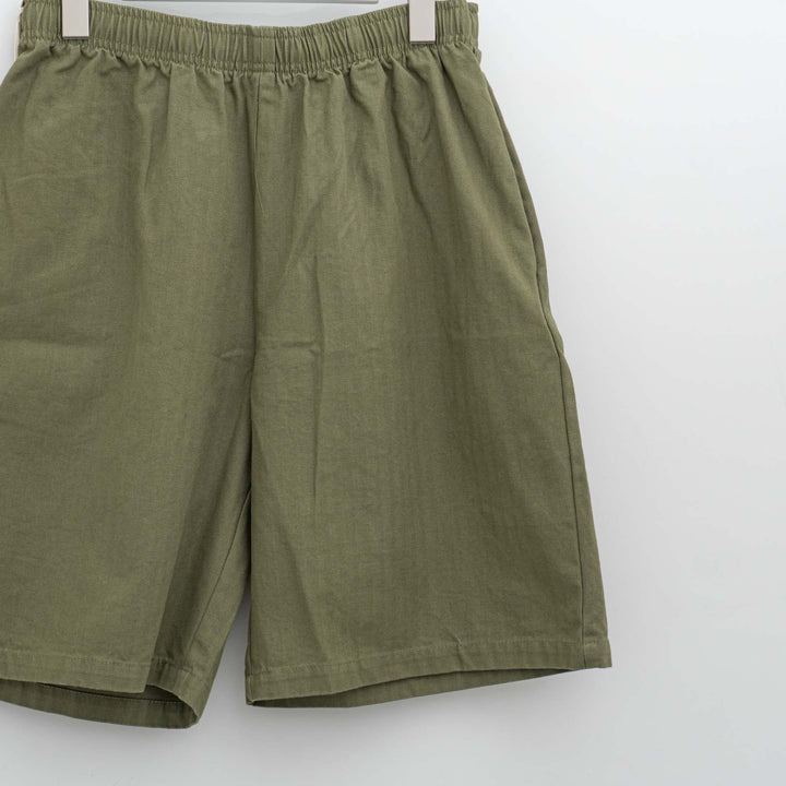 VOIRY/　D.P BASIC SHORTS col.KHAKI