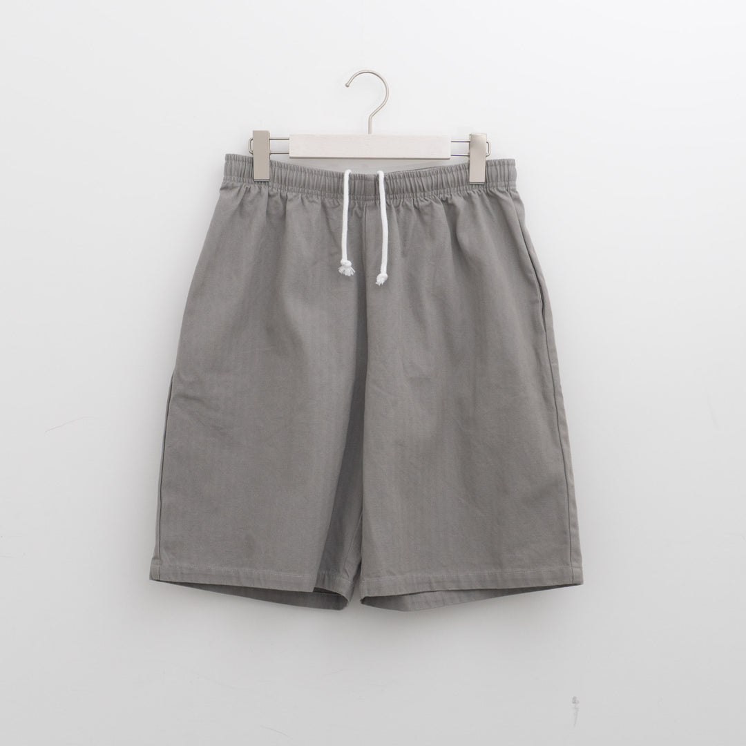 VOIRY/　D.P BASIC SHORTS col.LIGHT GREY