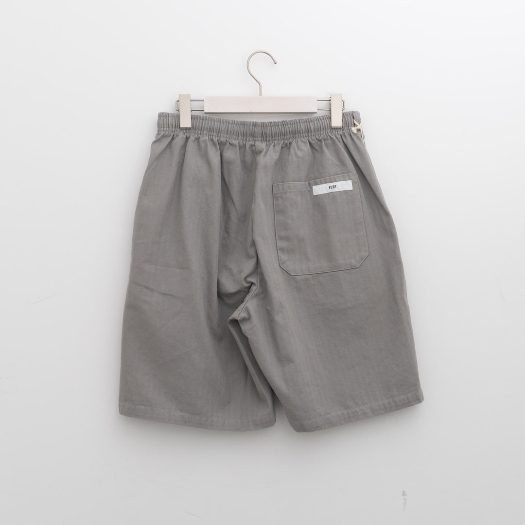 VOIRY/　D.P BASIC SHORTS col.LIGHT GREY