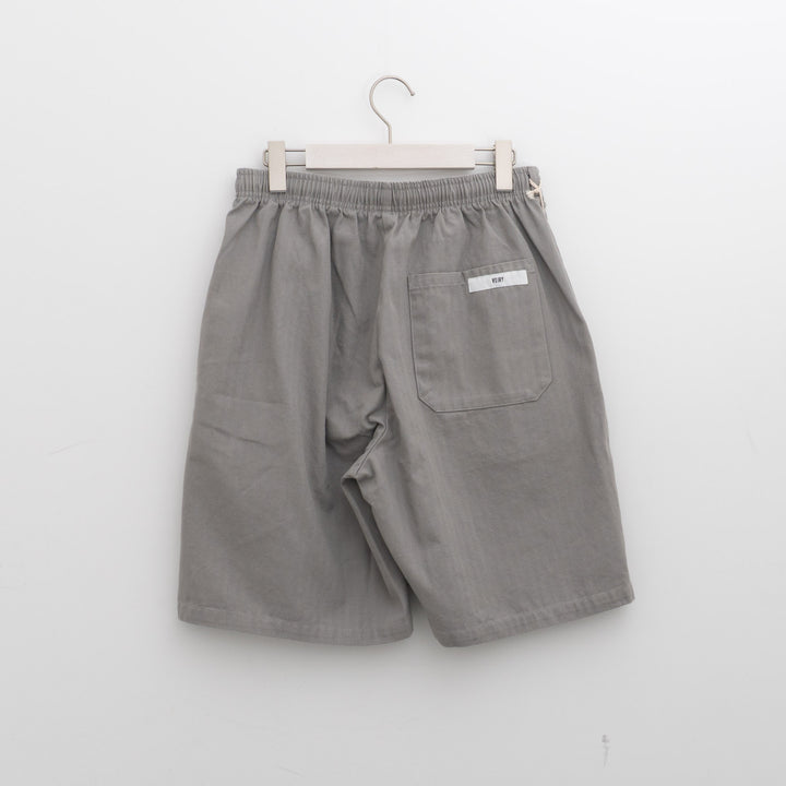 VOIRY/　D.P BASIC SHORTS col.LIGHT GREY