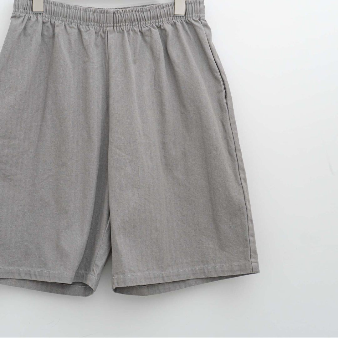 VOIRY/　D.P BASIC SHORTS col.LIGHT GREY