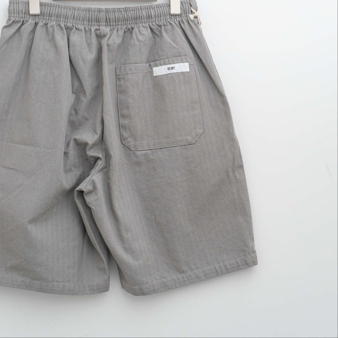 VOIRY/　D.P BASIC SHORTS col.LIGHT GREY