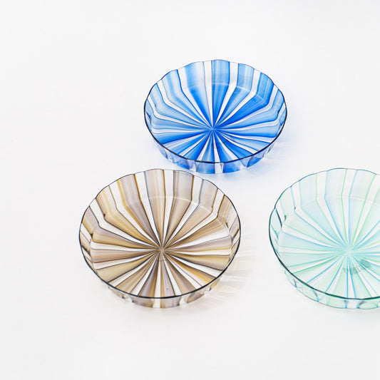 MORI GLASS　森　康一朗｜縁上げ皿