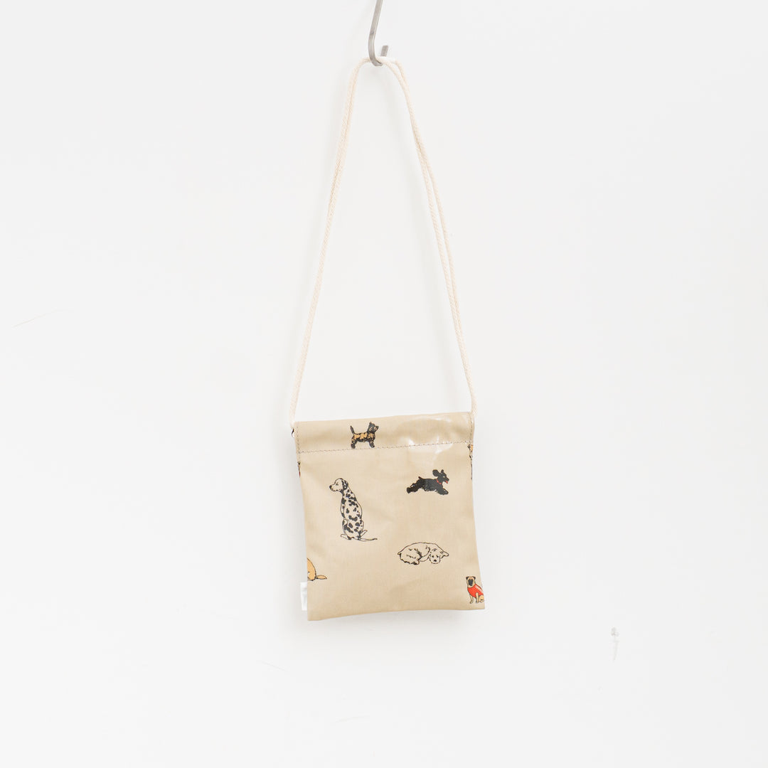 【数量限定】TEMBEA/　巾着 POCHETTE  col.HAUS ORIGINAL LT-BEIGE DOG1