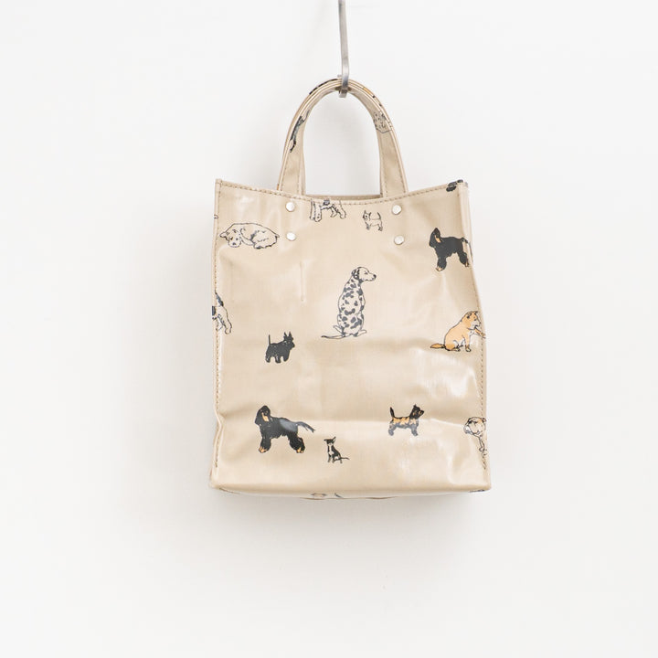 【完売】【数量限定】TEMBEA/　PAPER TOTE SMALL col.HAUS ORIGINAL LT-BEIGE DOG1