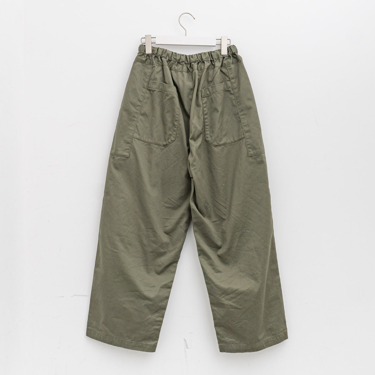 homspun｜WOMEN　高密度ウェポンギャザーパンツ　262-3357 Y