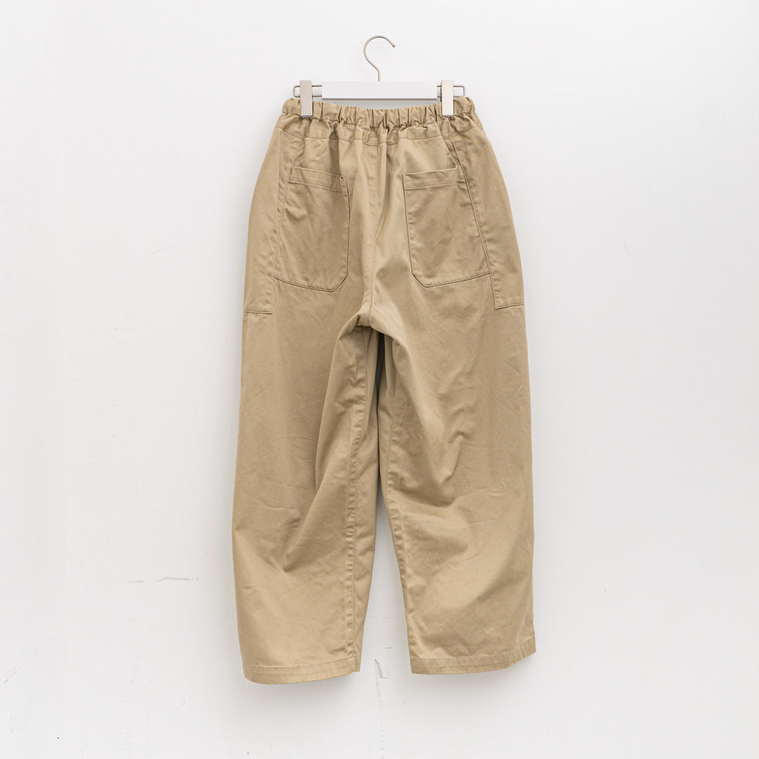 homspun /WOMEN　高密度ウェポンギャザーパンツ　252-3357