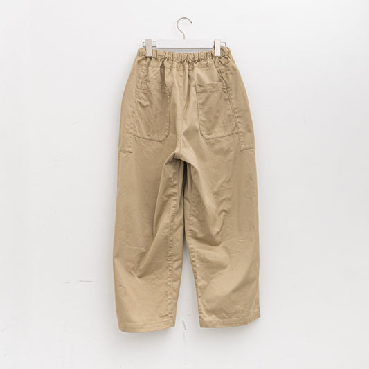homspun｜WOMEN　高密度ウェポンギャザーパンツ　262-3357 Y
