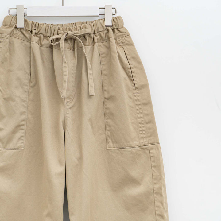 homspun /WOMEN　高密度ウェポンギャザーパンツ　252-3357