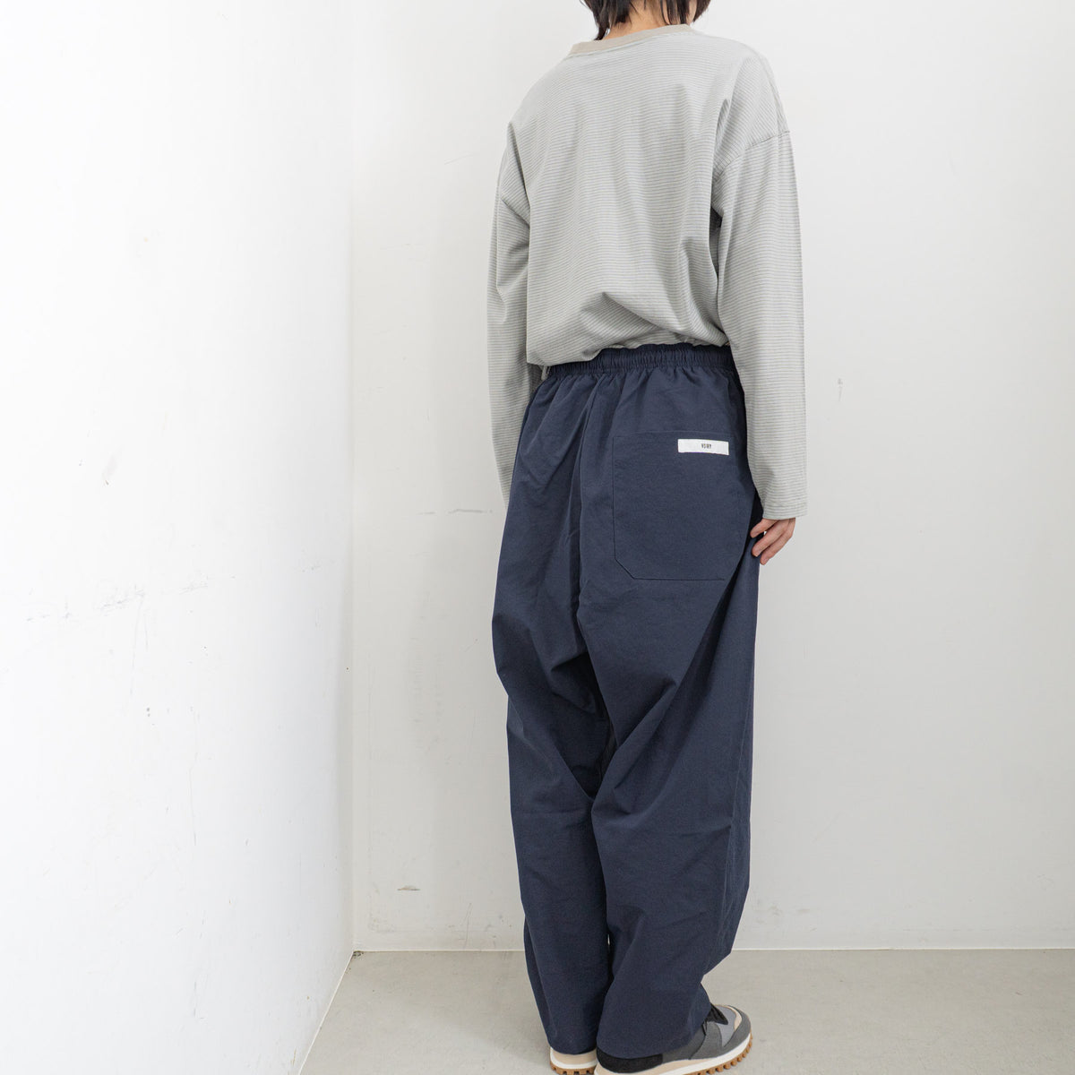 VOIRY｜SUNDAY PANTS-A col.KHAKI