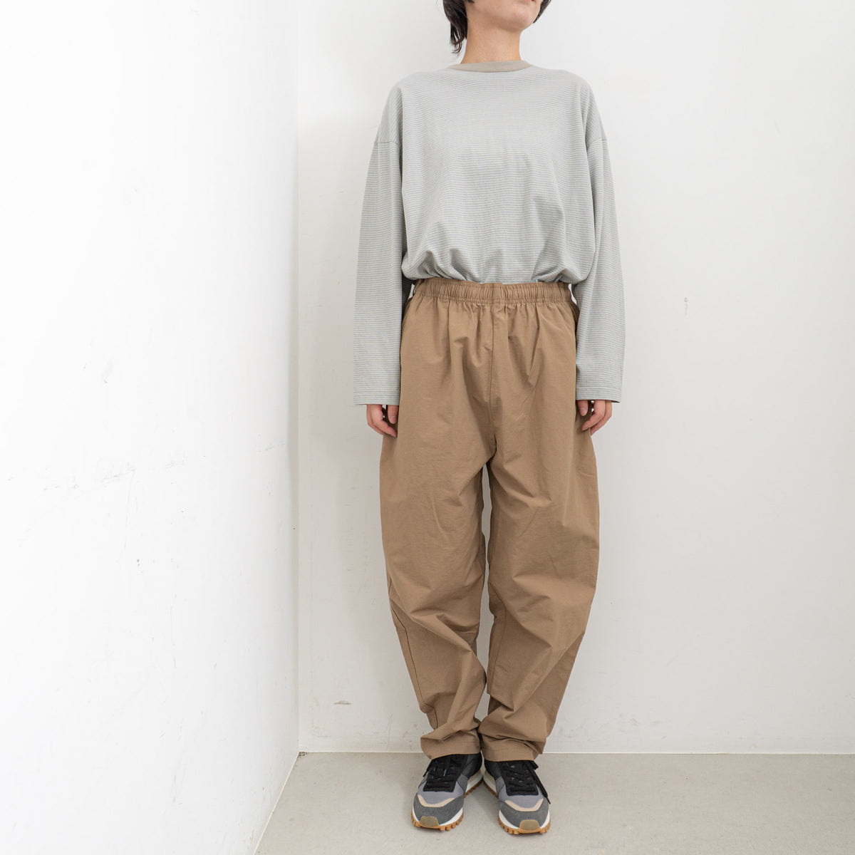 VOIRY｜SECOND PANTS-B col.BLACK