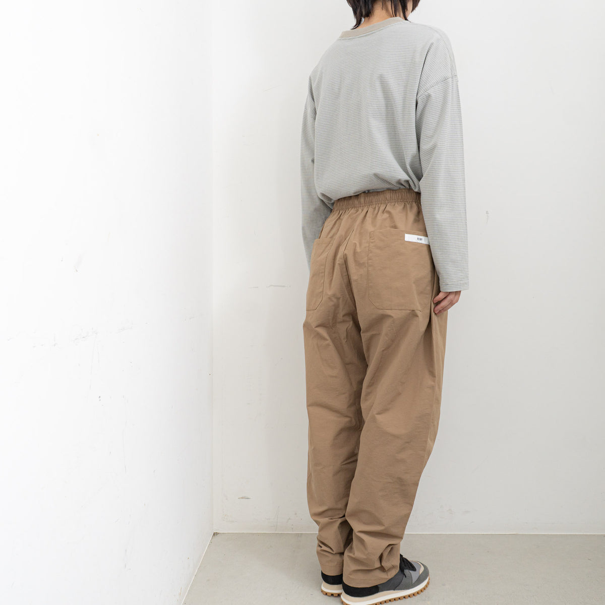 VOIRY｜SECOND PANTS-B col.BLACK