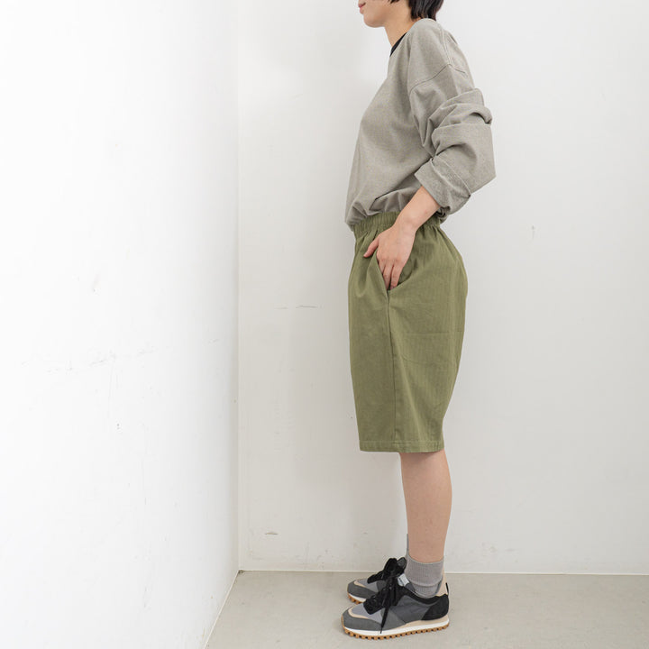 VOIRY/　D.P BASIC SHORTS col.BLACK