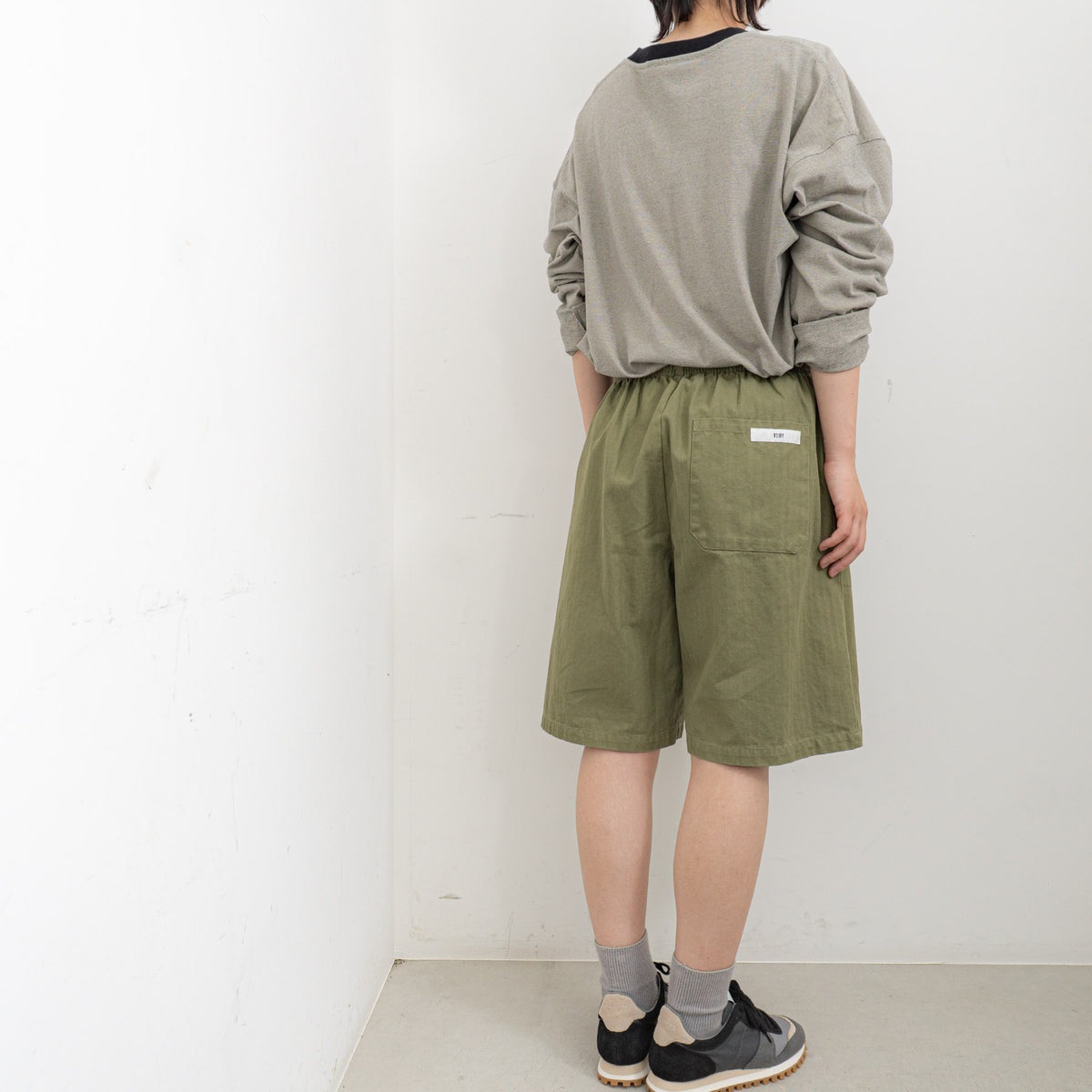 VOIRY｜D.P BASIC SHORTS col.FRENCH BLUE