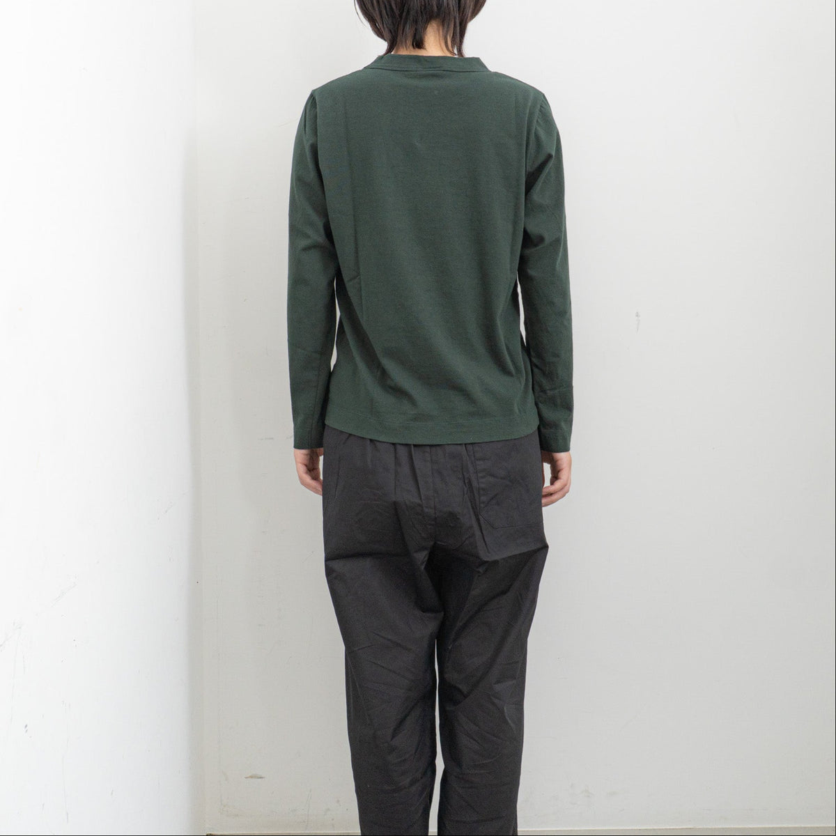 homspun｜天竺長袖Tシャツ 252-6616-YS