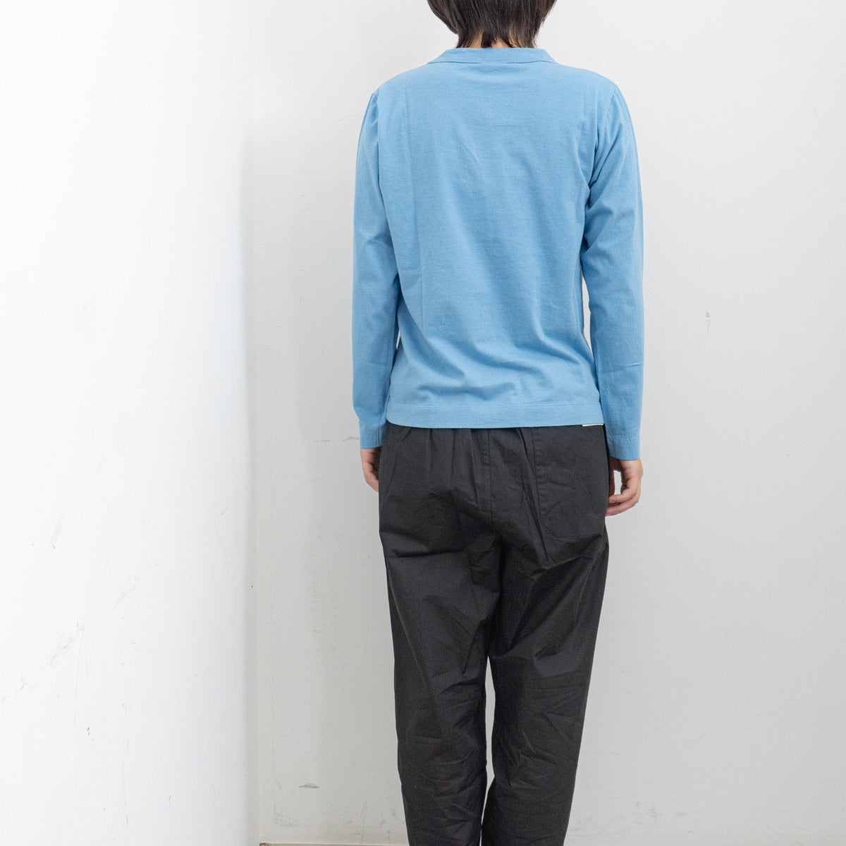 homspun｜天竺長袖Tシャツ 252-6616-YS