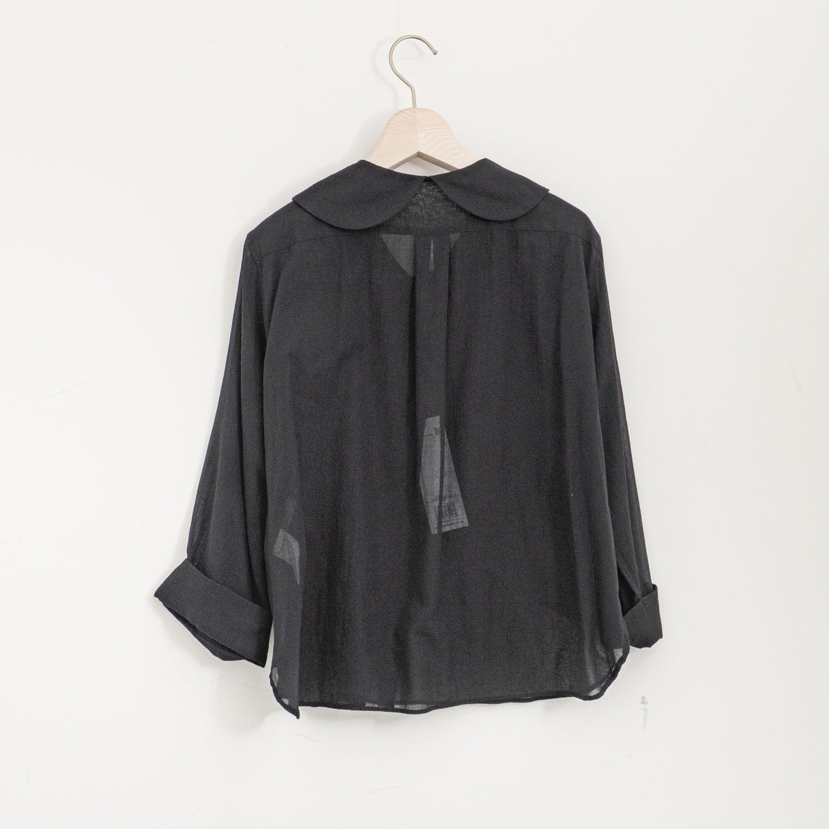 MARGARET HOWELL｜WOMEN　COTTON SILK CHIFFON SHIRT　5785253202-suomi